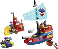 LEGO 11208  Barco Pirata del Equipo Spidey 