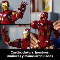 LEGO  76344  Marvel Iron Man Mark 3: Edición para Coleccionistas - Maqueta para Adultos de Los Vengadores - 