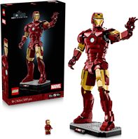 LEGO  76344  Marvel Iron Man Mark 3: Edición para Coleccionistas - Maqueta para Adultos de Los Vengadores - 