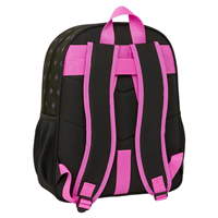 Mochila Negra Kpop Demon Hunters 38CM
