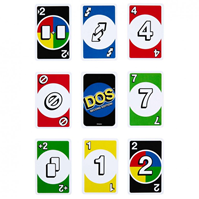 JUEGO DEL DOS DEL UNO , MATTEL ,SEGUNDA EDICION