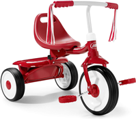 Triciclo Plegable, Color Rojo  RADIO FLYER
