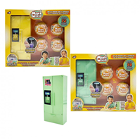 SET NEVERA CON 4 CÁPSULAS  MINI WORLD (COLORES SEGUN STOCK)