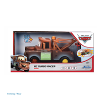 Coche radiocontrol Cars Mater turbo racer 2 canales función turbo 