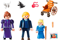 PLAYMOBIL 70258  Clara, Padre y Srta Rottenmeier (70258)